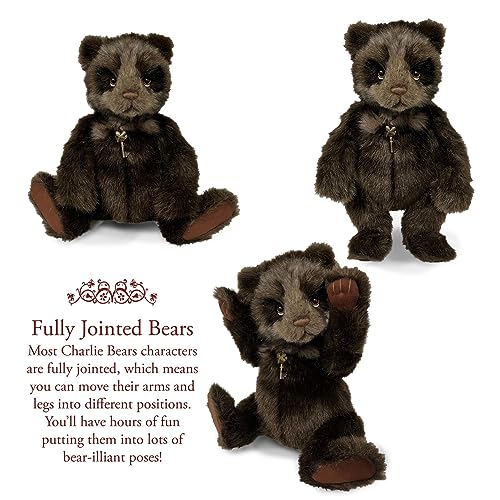 Charlie Bears 2024 - JD Teddy Bear Fully Jointed | Collectable Cuddly Soft Toy Gift Plush Teddies Cute
