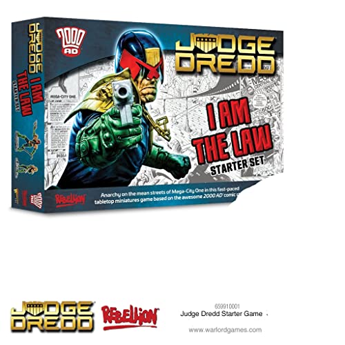 Judge Dredd : I am the Law! 2000AD Starter Set - 28mm - Warlord Games
