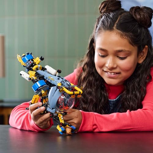 LEGO 42201 Technic Deep-Sea Research Submarine with Spinning propellers