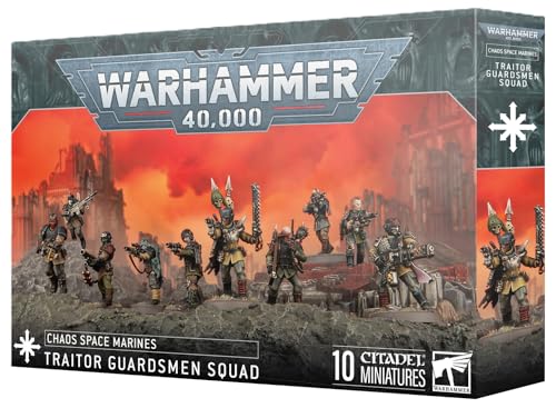 Chaos Space Marines : Traitor Guardsmen Squad - Warhammer 40K - Games Workshop