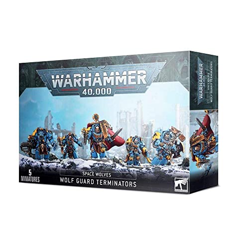 Games Workshop - Warhammer 40,000 - Space Wolves : Wolf Guard Terminators