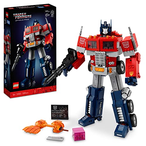 LEGO 10302 Icons Optimus Prime Transformers Figure