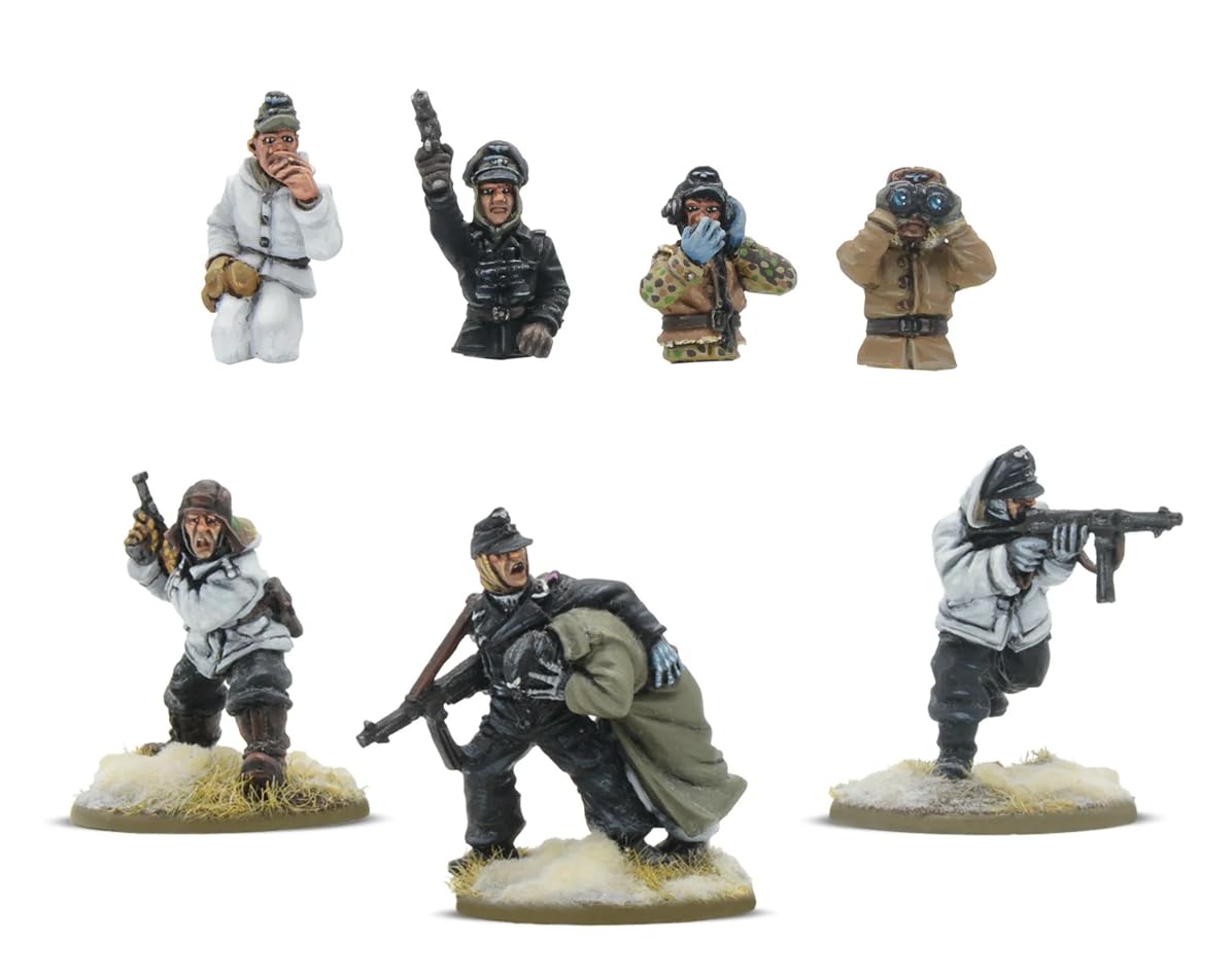 Achtung Panzer! German Waffen-SS Tank Force - Bolt Action 28mm Scale - Warlord Games