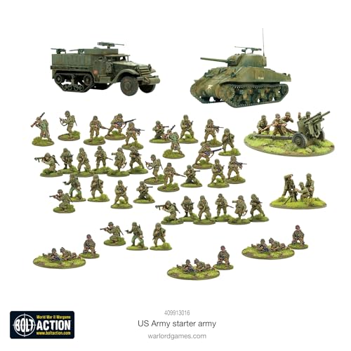 Bolt Action - US American Starter Army - 28mm - Warlord Games