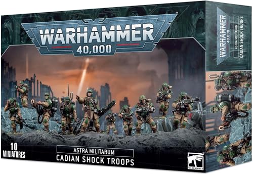 Games Workshop - Warhammer 40,000 - Astra Militarum : Cadian Shock Troops (2023 Edition)
