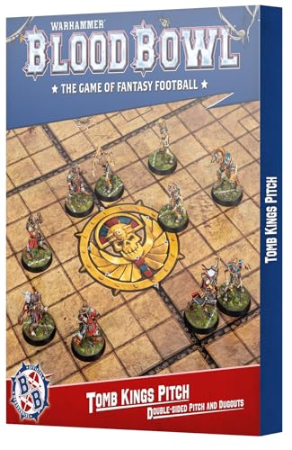 Blood Bowl : Tomb Kings Team Pitch & Dugouts - Warhammer - Games Workshop