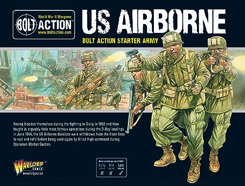 Bolt Action - US Airborne Starter Army - 28mm Scale - Warlord Games