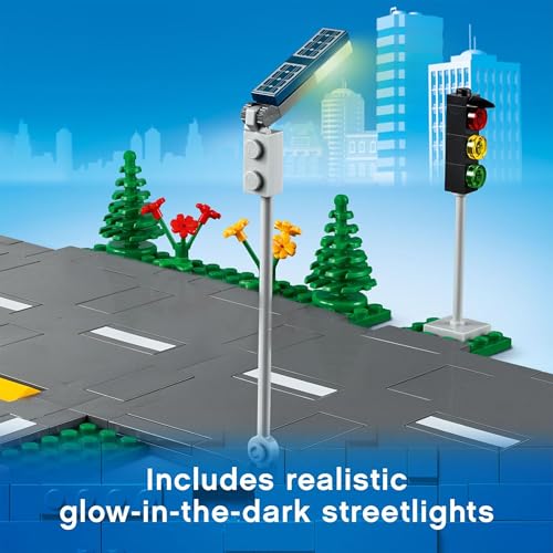 LEGO 60304 City Road Plates Building Set with Traffic Lights