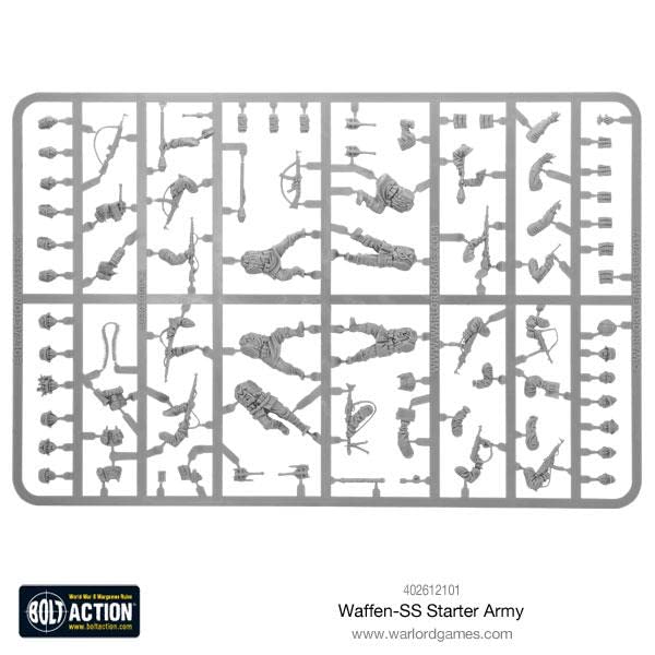 Bolt Action- Waffen SS German Starter Army - 28mm - Warlord Games