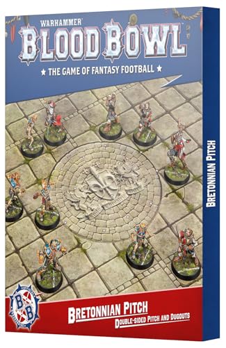 Blood Bowl : Bretonnian Team Pitch & Dugouts - Warhammer - Games Workshop