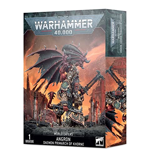 Games Workshop - Warhammer 40,000 - World Eaters : Angron Daemon Primarch Of Khorne