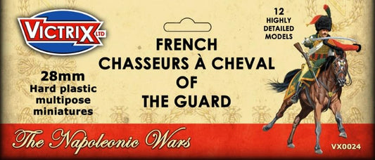 Victrix - French Chasseur a Cheval of the Guard - 12 x 28mm Figures