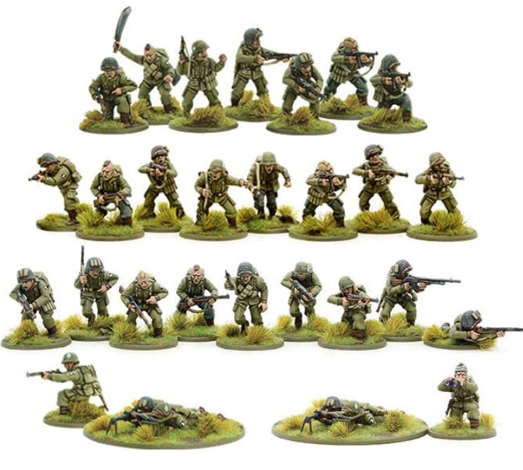 Bolt Action - US Airborne Starter Army - 28mm Scale - Warlord Games