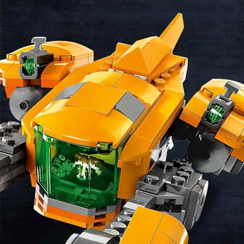 LEGO 76254 Marvel Baby Rocket's Ship Set, Guardians of the Galaxy Volume 3 Spaceship with Raccoon Super Hero Minifigures