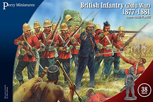 Perry Miniatures - British Infantry (Zulu War) 1877-1881 (38) (28mm scale) VLW 20