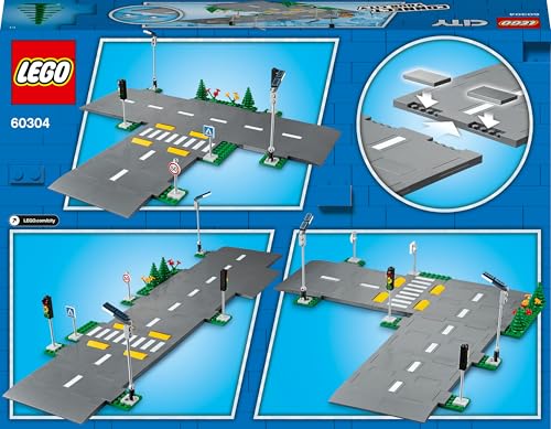 LEGO 60304 City Road Plates Building Set with Traffic Lights