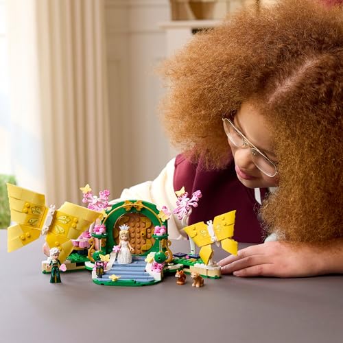 LEGO 75688 Wicked Glinda's Wedding Day with 2 Mini Dolls & 2 Posable Butterfly Figures plus Accessories