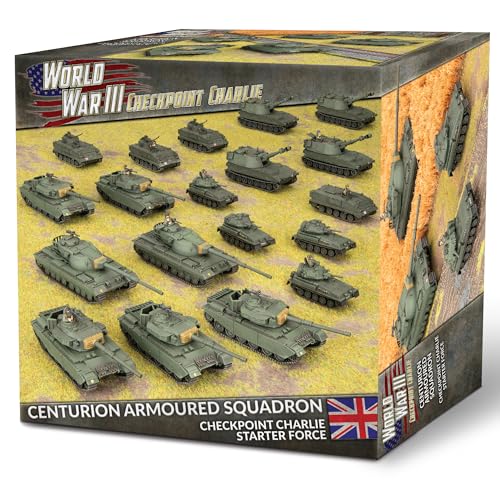 British Centurion Territorial Armoured Squadron - Limited Edition - Checkpoint Charlie - World War III - Battlefront Miniatures