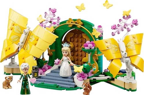 LEGO 75688 Wicked Glinda's Wedding Day with 2 Mini Dolls & 2 Posable Butterfly Figures plus Accessories