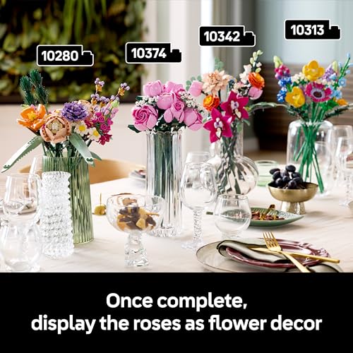 LEGO 10374 Bouquet of Pink Roses - The Botanical Collection