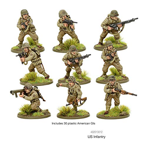 Bolt Action - US Infantry American GI's - 28mm Scale - Warlord Games