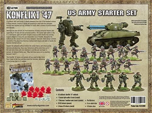 Bolt Action - Konflikt '47 : US Army Starter Set - 28mm - Warlord Games