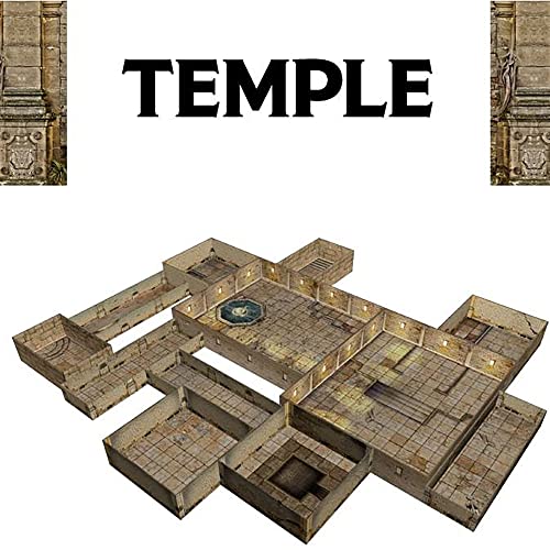 Tenfold Dungeon : The Castle - Modular Roleplaying Terrain Set - Gale Force Nine