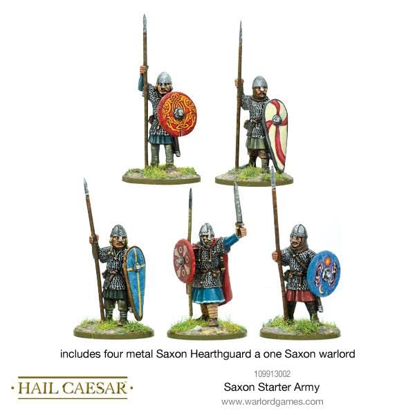Hail Caesar - Saxon Starter Army - 28mm - Warlord Games