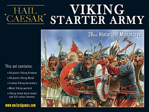 Hail Caesar - Viking Starter Army - 28mm Scale - Warlord Games
