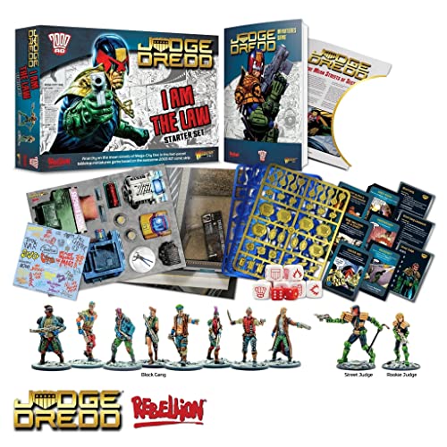 Judge Dredd : I am the Law! 2000AD Starter Set - 28mm - Warlord Games