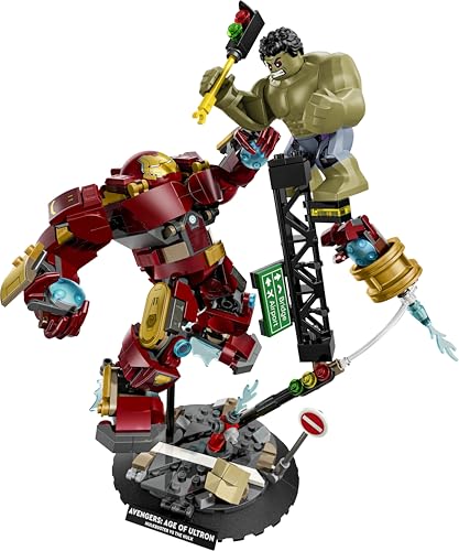 LEGO 76343 Marvel Epic Battle: Hulkbuster vs. The Hulk with 2 Action Figures & Iron Man Minifigure