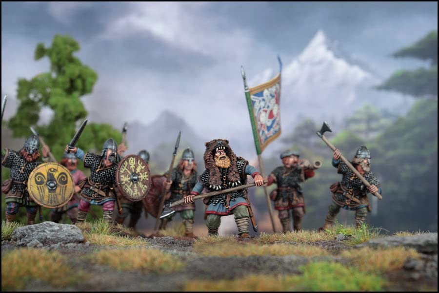 VICTRIX VXDA001 - Vikings - 60 Figures - 28mm Plastic Miniatures - Dark Ages