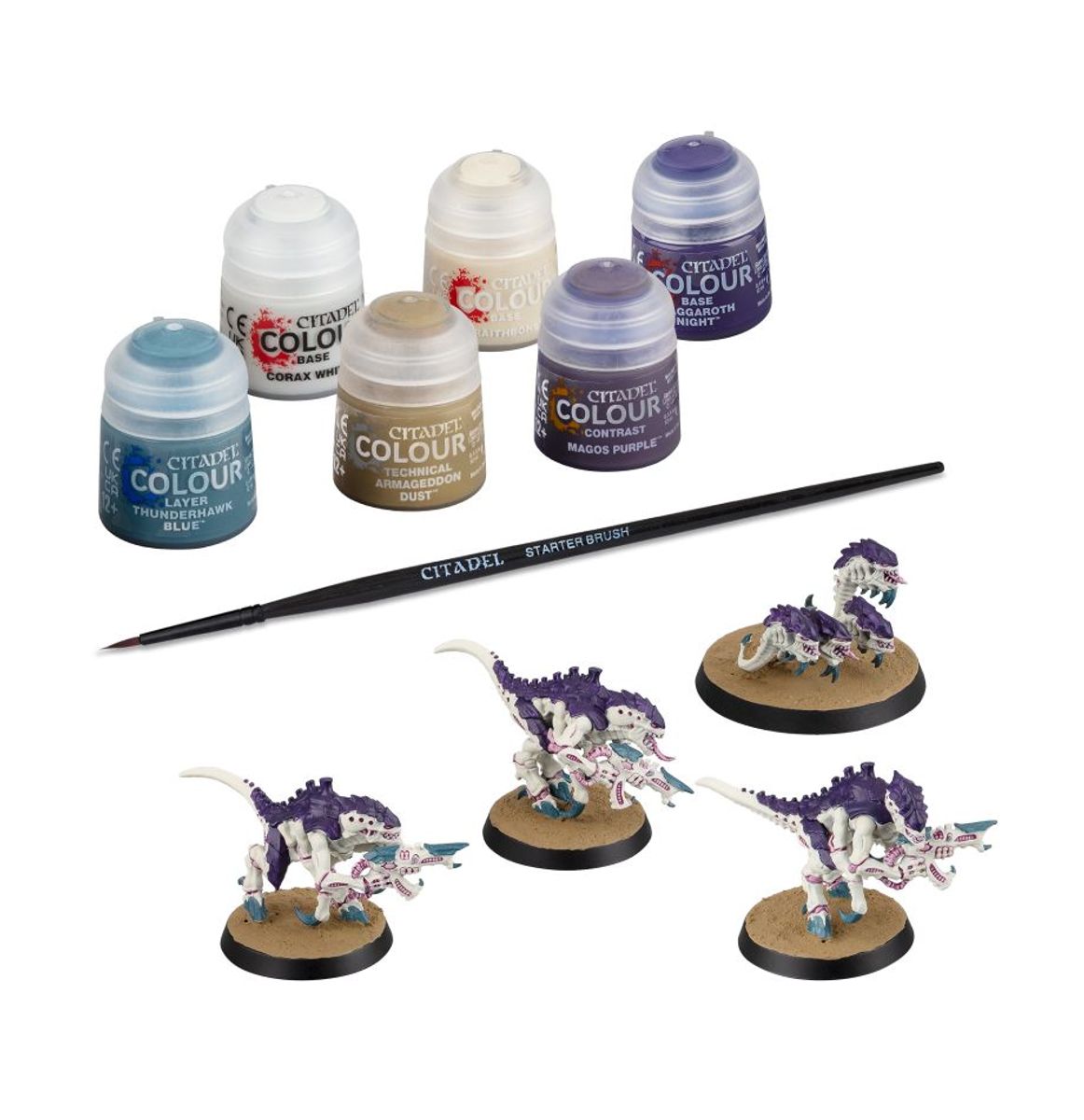 Tyranids : Termangants and Ripper Swarm + Paints Set - Warhammer 40K - Games Workshop