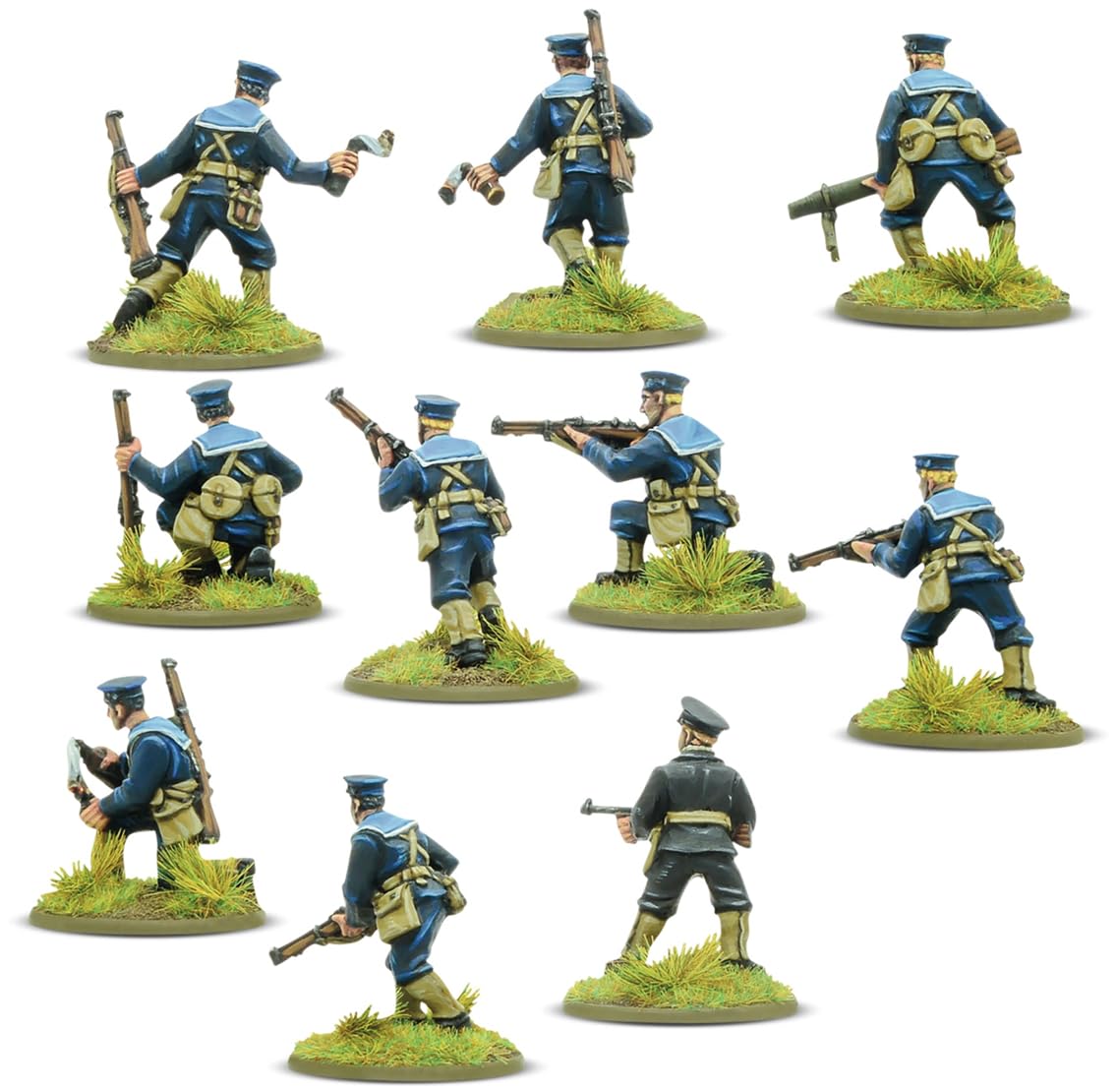 Bolt Action : British Royal Navy Section - 28mm Scale - Warlord Games