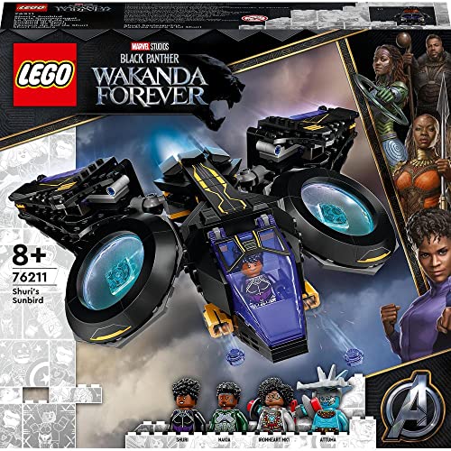 LEGO 76211 Marvel Shuri's Sunbird - Black Panther Wakanda Forever
