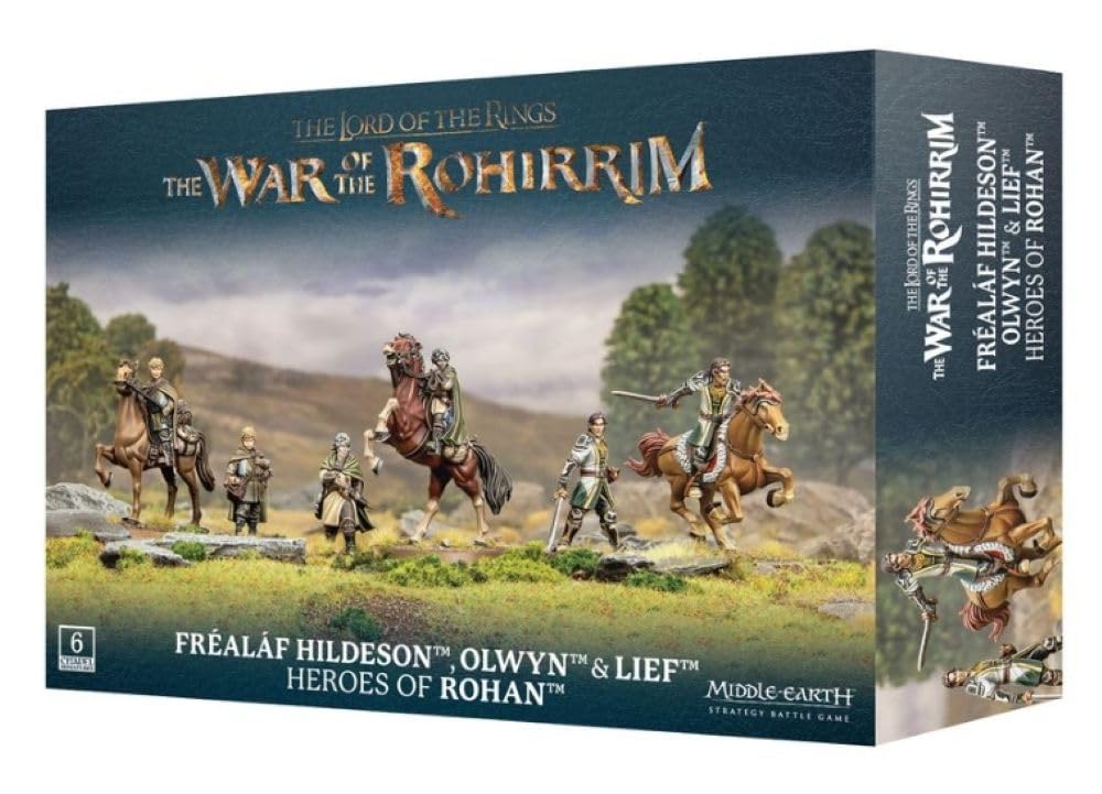 Middle Earth : Fréaláf Hildeson & Olwyn & Lief - Lord of the Rings - Games Workshop