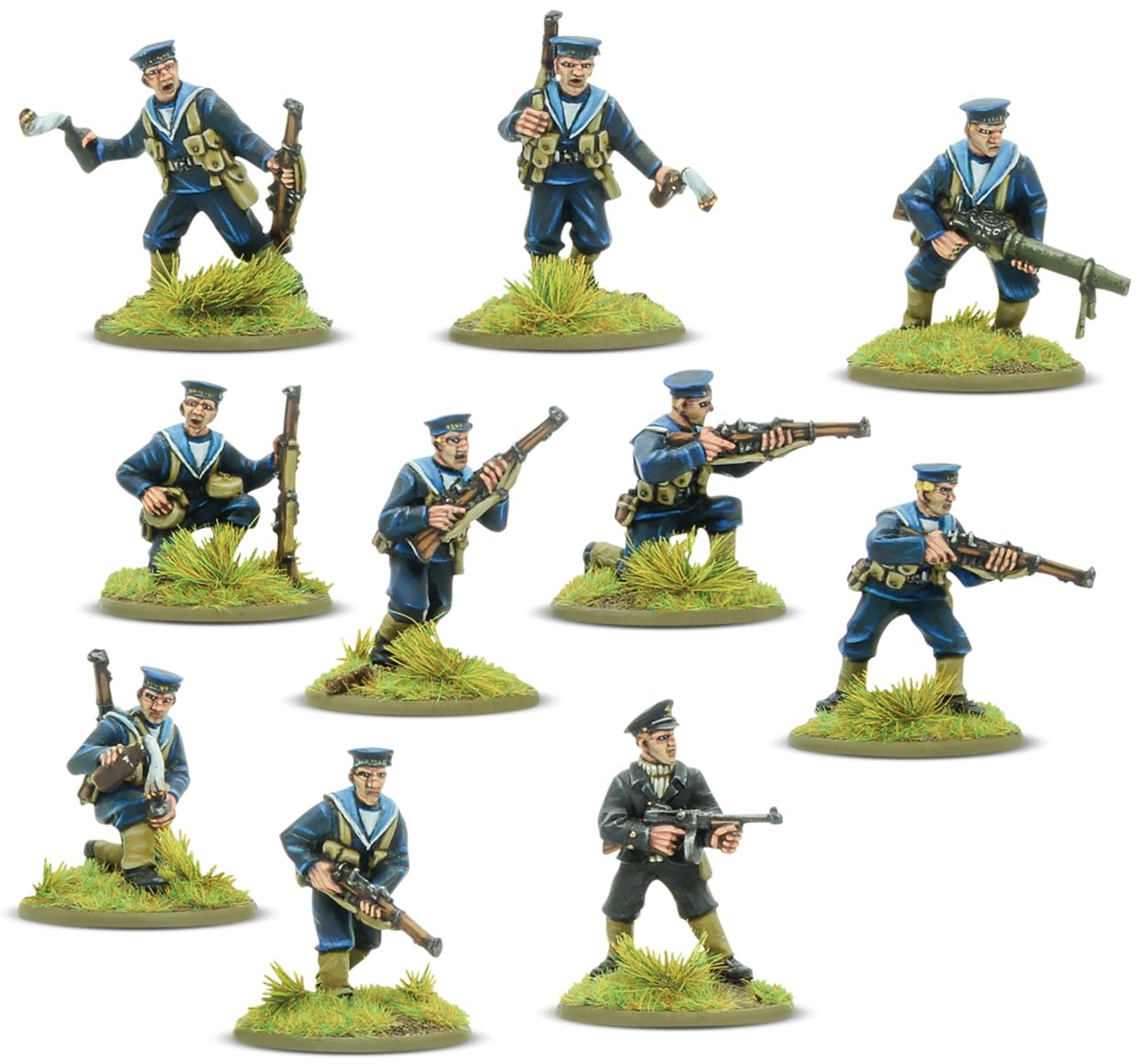 Bolt Action : British Royal Navy Section - 28mm Scale - Warlord Games
