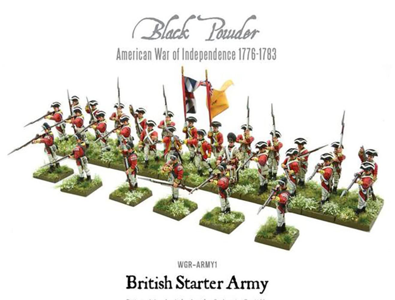 American War Of Independence : British Starter Army - 28mm Scale - Warlord Games