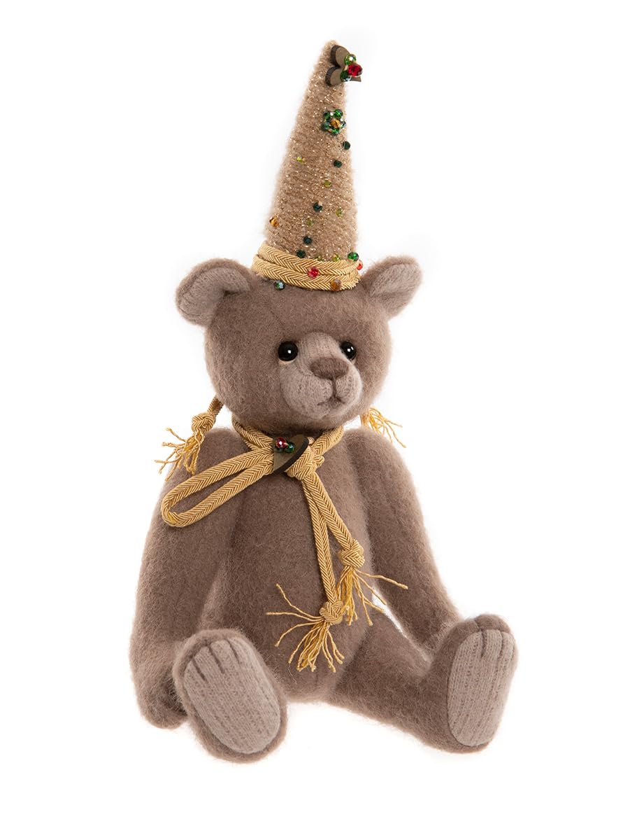 Charlie Bears - Guffaw | 2023 Cuddle Time Exclusive, Wool and Plush Clown Teddy Bear - Limited Edition of 150 pieces 14 years+