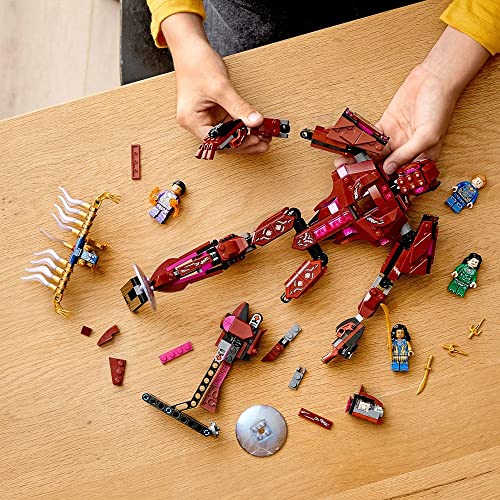 LEGO 76155 Marvel The Eternals In Arishem’s Shadow, Action Figure with Light Brick