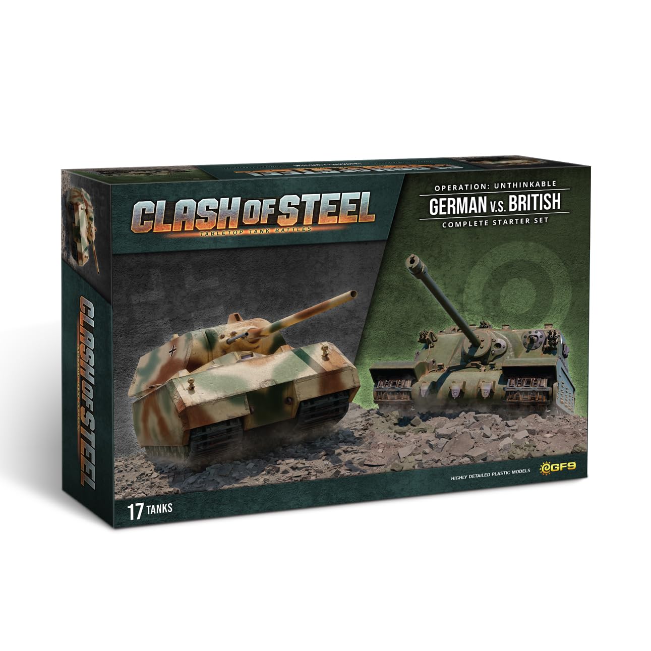 Gale Force Nine - Clash of Steel - Operation Unthinkable - German vs British