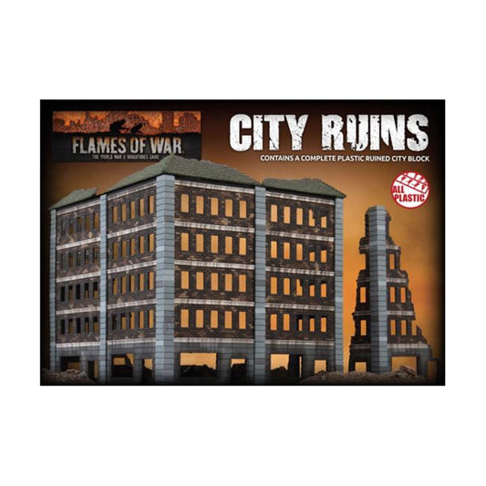 Flames of War - City Ruins Terrain - BB300