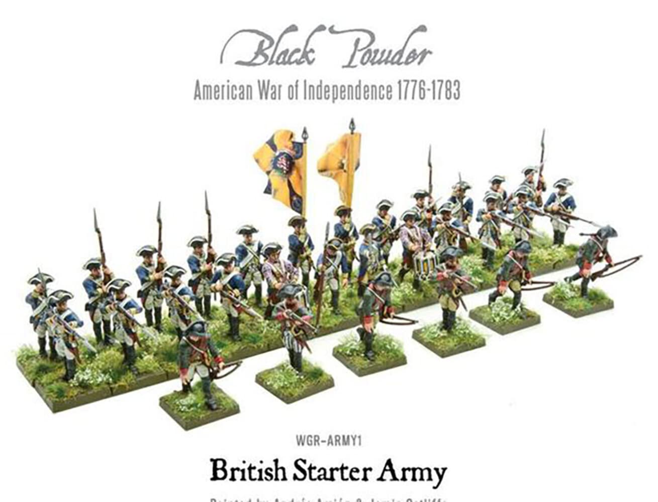 American War Of Independence : British Starter Army - 28mm Scale - Warlord Games