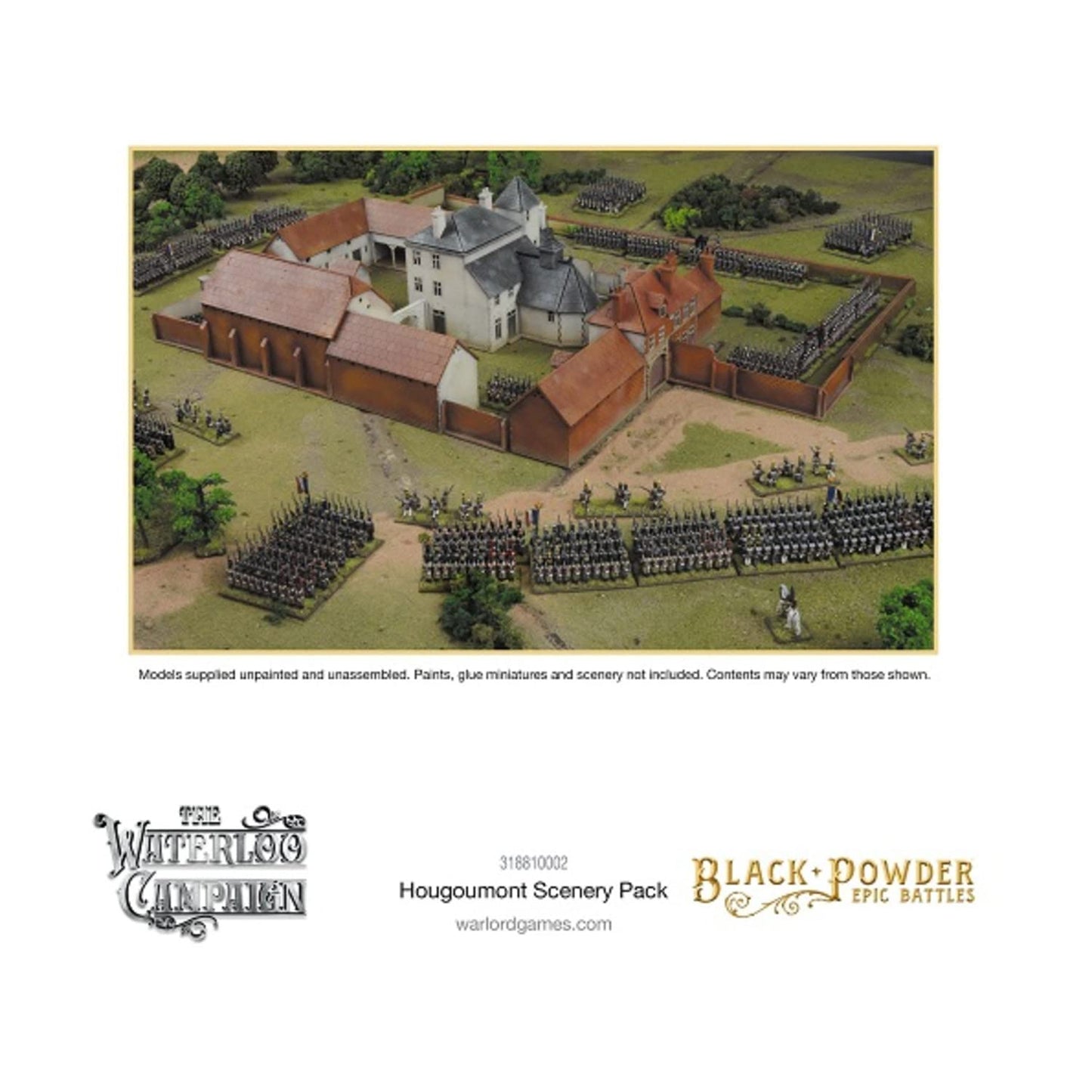 Black Powder Epic Battles : Waterloo - Hougoumont Scenery Pack - Warlord Games