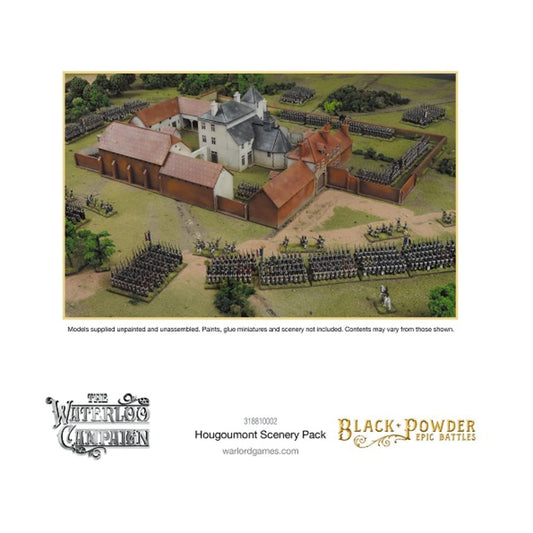 Black Powder Epic Battles : Waterloo - Hougoumont Scenery Pack - Warlord Games