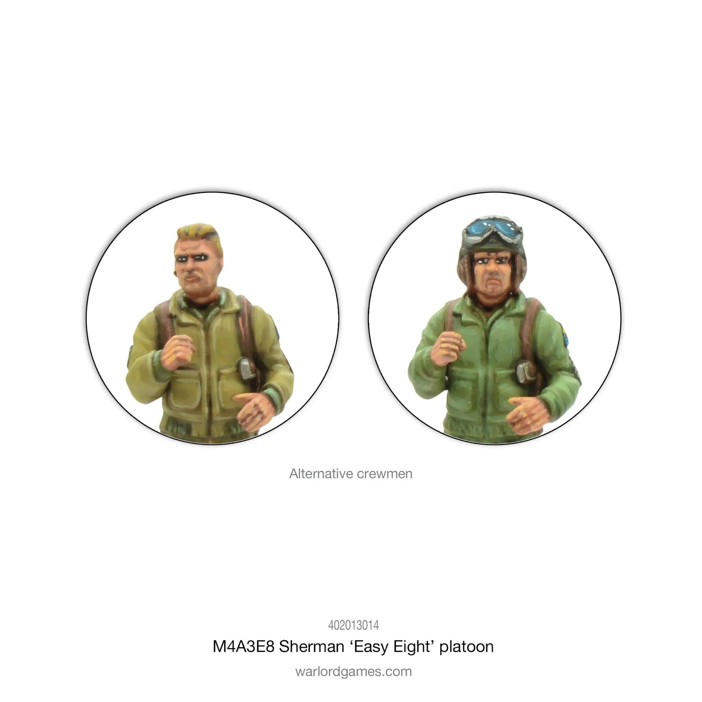 Bolt Action - M4A3E8 Sherman Easy Eight Platoon (3 Tanks) - 28mm Scale - Warlord Games
