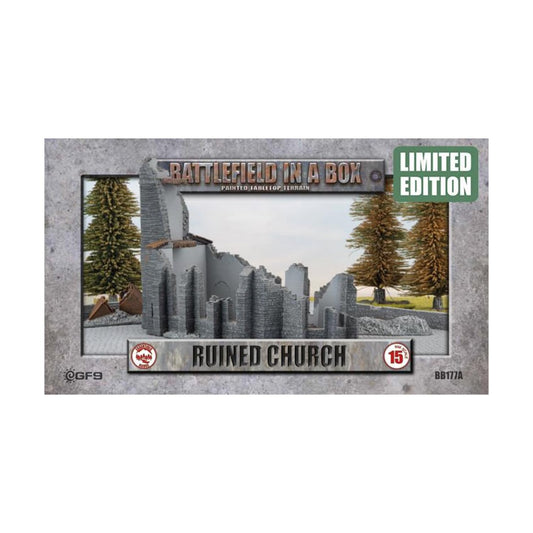 Gale Force Nine Ruins - Church (New Scheme - Limited Edition) - Flames of War