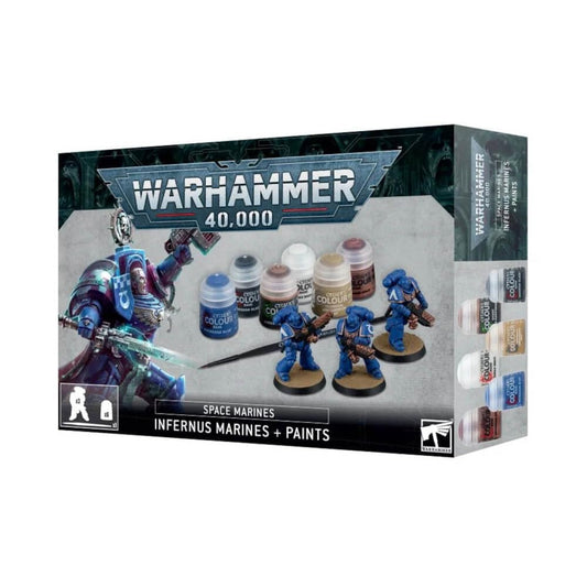 Games Workshop - Warhammer 40,000 - Space Marines : Infernus Marines + Paints Set