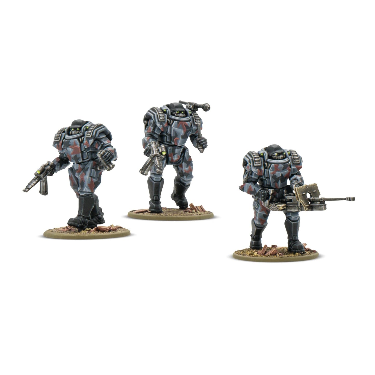 Konflikt 47' Stahltruppen Heavy Infantry - Axis Miniatures - 28mm Scale - Warlord Games