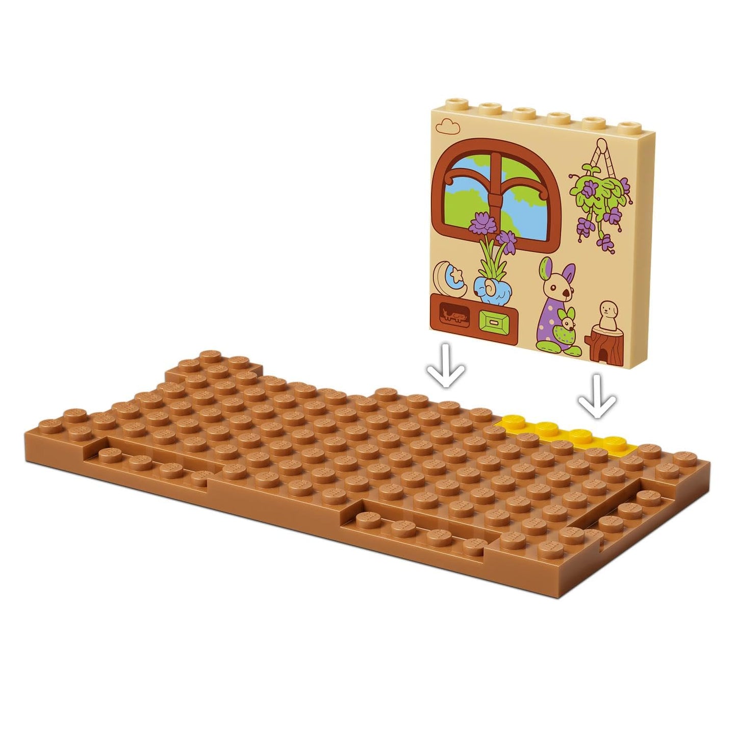 LEGO 11221 Bluey School with Rusty and Bluey with Kitchen, Cafe, 2 Minifigures & Play Food Accessories